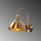 Fulgor Wandlamp | Metalen Frame | Vintage | 27x27 cm | 36 cm Hoogte
