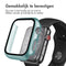 Full Cover Hardcase voor de Apple Watch Series 7 / 8 / 9 - 45 mm - Donkergroen