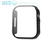 Full Cover Hardcase voor de Apple Watch Series 7 / 8 / 9 - 45 mm - Zwart
