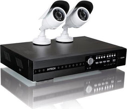 Full Hd-Bewakingssysteem - 4 Kanalen - 2 Ir-Camera'S - Push Video & Status - Ivs