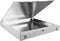 Pizzadoos - golfkarton - 32x32x3cm - vegetale - wit/aluminium - 150 stuks