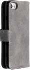 iMoshion Hoesje Geschikt voor iPhone SE (2022) / SE (2020) / 8 / 7 / 6s / 6 Hoesje Met Pasjeshouder - iMoshion Luxe Bookcase - Grijs
