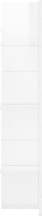 vidaXL - Tv-meubel - 152x22x113 - cm - bewerkt - hout - hoogglans - wit