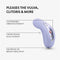 Fun Factory- Laya III Soft Violet - Oplegvibrator - vibrator voor vrouwen - Met ribbels & oplaadbaar