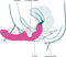 Fun Factory - Share Lite - Double Dildo - Blackberry Paars - Strapless Strap-on dildo - NIEUW!