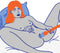 Fun Factory - Vim Krachtige Wand Vibrator - Sunrise Orange