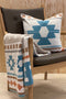 Funky Doris Ane Blanket Blue