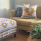Funky Doris Ane Pillow Yellow