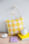 Funky Doris Don Pillow Yellow