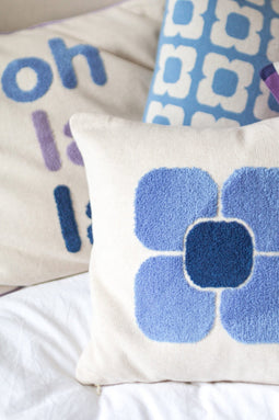 Funky Doris Doris - mini Pillow Blue