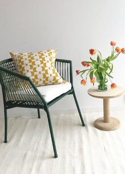 Funky Doris Edith Pillow Lightolive