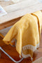 Funky Doris Fanny Wool Blanket Yellow NEWS! preorder, available beg of Oct