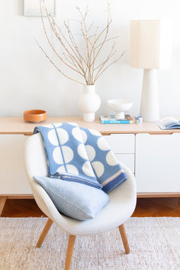 Funky Doris Felix Blanket Blue Available beg of October
