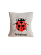 Funky Doris Ladybug Pillow Red