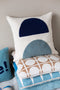 Funky Doris Mona Pillow Blue,