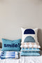 Funky Doris Mona Pillow Blue,