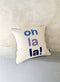 Funky Doris Ohlala Pillow-cover Blue