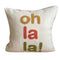 Funky Doris Ohlala Pillow Red