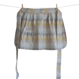 Funky Doris Olivia housewife apron Blue