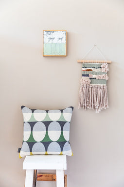 Funky Doris Olivia Pillow Green