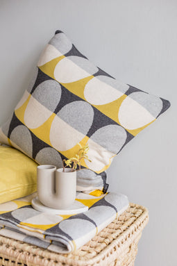 Funky Doris Olivia Pillow Yellow