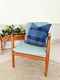 Funky Doris Ruth Pillow Blue