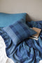 Funky Doris Ruth Pillow Blue