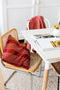Funky Doris Ruth Pillow Red
