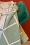 Funky Doris Todden Blanket Green