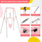 FUNLIO Baby Jumper - Verstelbare Ketting - Veilig en Comfortabel - Binnen & Buiten Gebruik - Roze