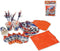 Funny Holland Partyset Voetbal Rood/wit/blauw/oranje 31-delig