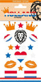 Funny Products Neptattoos Holland Papier Oranje/blauw 12 Stuks