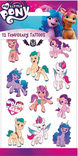 Funny Products Neptattoos My Little Pony 20 X 10 Cm Paars 12 Stuks