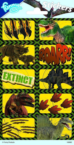 Funny Products Stickers Dino Junior 20 X 10 Cm Papier 10 Stuks