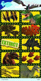 Funny Products Stickers Dino Junior 20 X 10 Cm Papier 10 Stuks