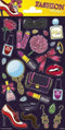Funny Products Stickervel Fashion Meisjes Papier 27 Stuks