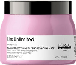 L’Oréal Professionnel - Liss Unlimited - Haarmasker voor beschadigd- of onhandelbaar haar - 500 ml.