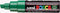 Verfstift posca pc8k b schuin donkergroen