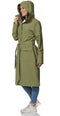 Happy Rainy Days Rome - Lange Regenjas Dames - Waterdicht Ademend - Kobalt Blauw