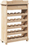 vidaXL - Wijnrek - 90x60x30 - cm - Massief - Dennenhout