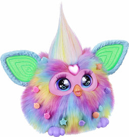Furby Tie Dye, 15 accessoires, interactief knuffeldier voor meisjes en jongens, stemgestuurde animatronic, vanaf 6 jaar