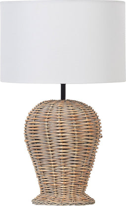 FURELOS - Tafellamp - Lichthout - Rotan