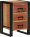 vidaXL - Nachtkastje - 40x40x59 - cm - Massief - Acaciahout