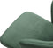 Furnicher Cooper Eetkamerstoel - Fluwelen bekleding - Modern design - Stalen frame - Groene fluweel - Zwarte poten