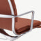 Furnicher Levi Vergaderstoel - Leren Zitting - Chroom Frame - Hoogte Verstelbaar - Draaibaar - Cognac