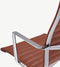 Furnicher Mateo Vergaderstoel - Leren Zitting - Chroom Frame - Hoogte Verstelbaar - Draaibaar - Cognac