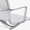 Furnicher Walton bureaustoel - Leren zitting - Chroom frame - In hoogte verstelbaar - Draaibaar - Wit