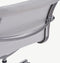 Furnicher Walton bureaustoel - PU-leren zitting - Chroom frame - In hoogte verstelbaar - Draaibaar - Wit