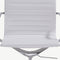 Furnicher Walton bureaustoel - PU-leren zitting - Chroom frame - In hoogte verstelbaar - Draaibaar - Wit