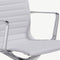 Furnicher Walton bureaustoel - PU-leren zitting - Chroom frame - In hoogte verstelbaar - Draaibaar - Wit